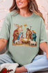 The Painted Nativity Scene Comfort Colors Adult Ring-Spun Cotton Tee