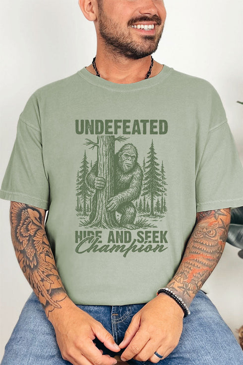Undefeated Hide & Seek Champion Comfort Colors Adult Ring-Spun Cotton Tee