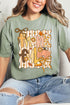 Thankful Doodle Coquette Comfort Colors Adult Ring-Spun Cotton Tee