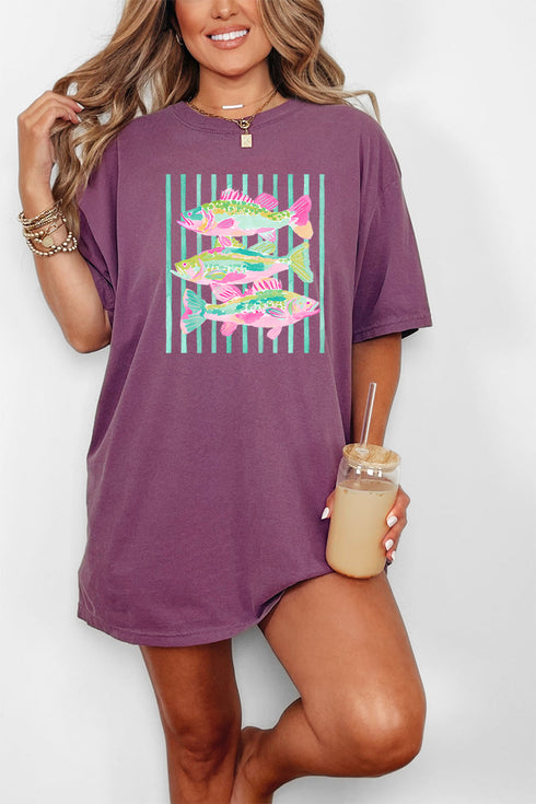 Reel Bright Comfort Colors Adult Ring-Spun Cotton Tee