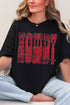 Barbed Wire Howdy Comfort Colors Adult Ring-Spun Cotton Tee