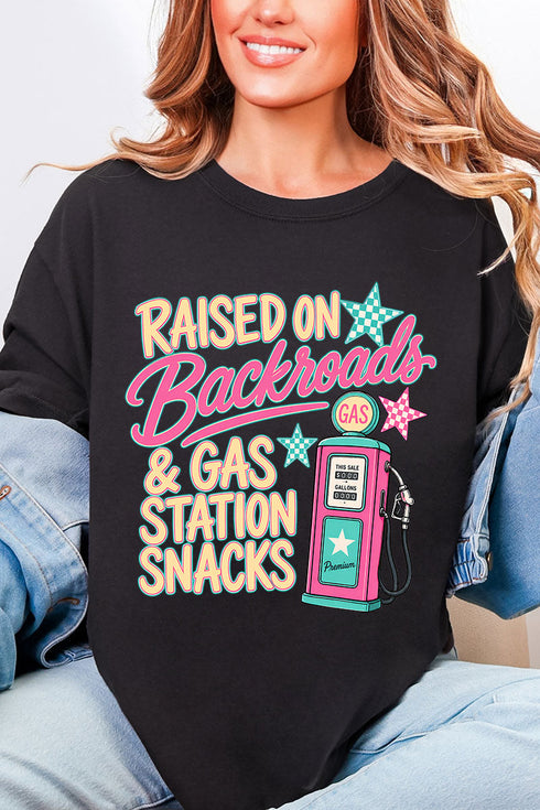 Gas Station Snacks Comfort Colors Adult Ring-Spun Cotton Tee