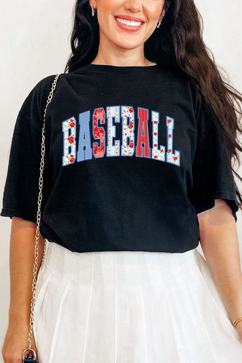Stitched In Tradition Baseball Comfort Colors Adult Ring-Spun Cotton Tee