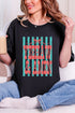 Striped Yeehaw & Amen Comfort Colors Adult Ring-Spun Cotton Tee