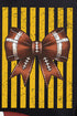 Yellow Gold Varsity Bow Comfort Colors Adult Ring-Spun Cotton Tee