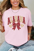 Alabama Blooming Bow Comfort Colors Adult Ring-Spun Cotton Tee
