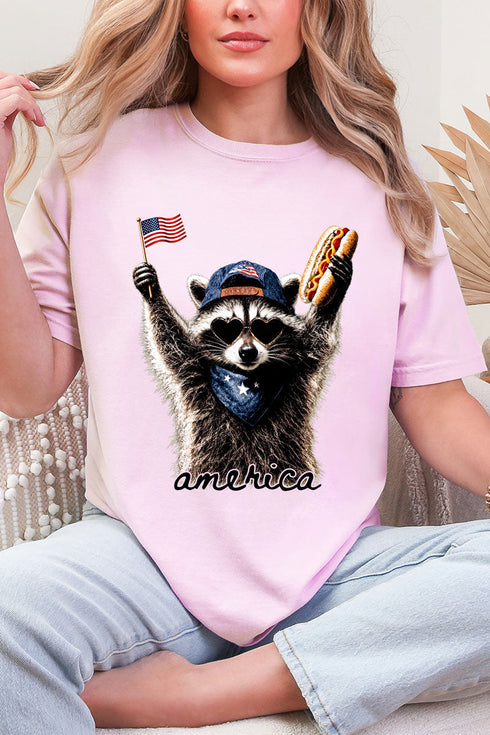 America's Backyard BBQ Bandit Comfort Colors Adult Ring-Spun Cotton Tee