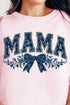 Bow & Bloom Mama Comfort Colors Adult Ring-Spun Cotton Tee