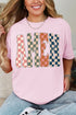 Checkered Amen Comfort Colors Adult Ring-Spun Cotton Tee