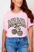 Cherry Luxe Mama Comfort Colors Adult Ring-Spun Cotton Tee