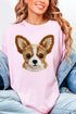 Faux Yarn Chihuahua Comfort Colors Adult Ring-Spun Cotton Tee