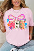 Colorful Preppy Wifey Comfort Colors Adult Ring-Spun Cotton Tee