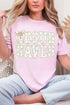 Jesus Saves Coquette Cross Comfort Colors Adult Ring-Spun Cotton Tee