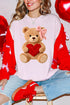 Cozy Heart Cub Faux Yarn Comfort Colors Adult Ring-Spun Cotton Tee
