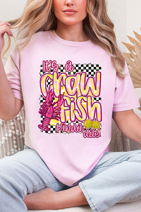 Crawfish Kinda Day Comfort Colors Adult Ring-Spun Cotton Tee
