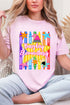 Personalized Color My Classroom Comfort Colors Adult Ring-Spun Cotton Tee