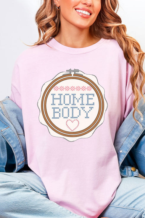 Cross Stitch Homebody Comfort Colors Adult Ring-Spun Cotton Tee