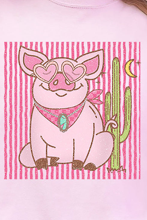 Desert Diva Piggy Comfort Colors Adult Ring-Spun Cotton Tee