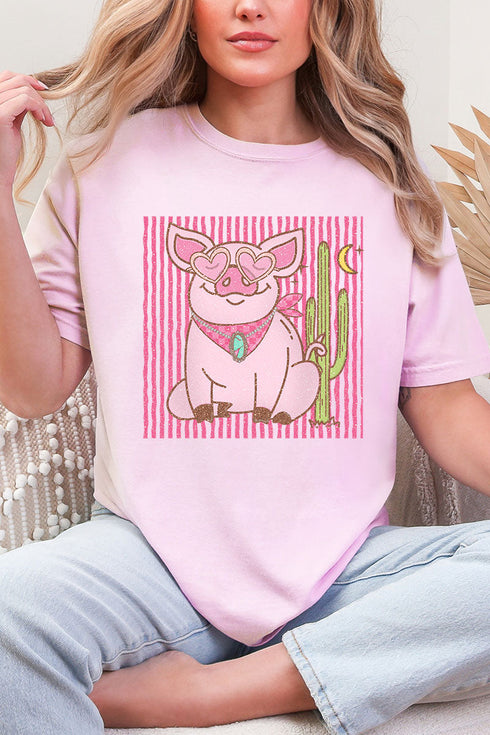 Desert Diva Piggy Comfort Colors Adult Ring-Spun Cotton Tee