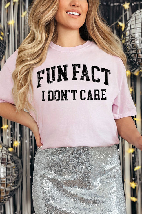 Distressed Fun Fact Comfort Colors Adult Ring-Spun Cotton Tee