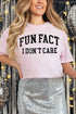 Distressed Fun Fact Comfort Colors Adult Ring-Spun Cotton Tee