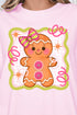 Doodle Gingerbread Comfort Colors Adult Ring-Spun Cotton Tee