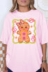 Doodle Gingerbread Comfort Colors Adult Ring-Spun Cotton Tee