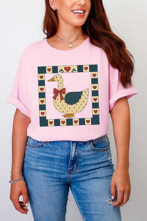 Farmhouse Folk Goose Comfort Colors Adult Ring-Spun Cotton Tee