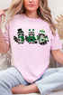 Faux Yarn Clover Crew Comfort Colors Adult Ring-Spun Cotton Tee