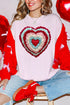 Faux Yarn Heart Collection Comfort Colors Adult Ring-Spun Cotton Tee