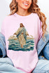 Faux Yarn Walking On Water Comfort Colors Adult Ring-Spun Cotton Tee