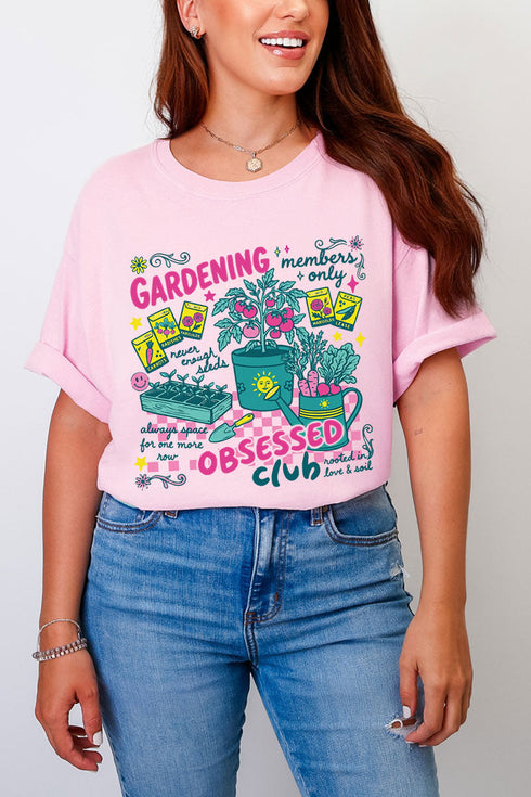 Gardening Club Comfort Colors Adult Ring-Spun Cotton Tee