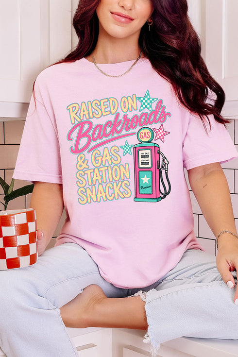 Gas Station Snacks Comfort Colors Adult Ring-Spun Cotton Tee
