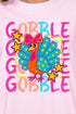 Gobble Doodle Turkey Comfort Colors Adult Ring-Spun Cotton Tee