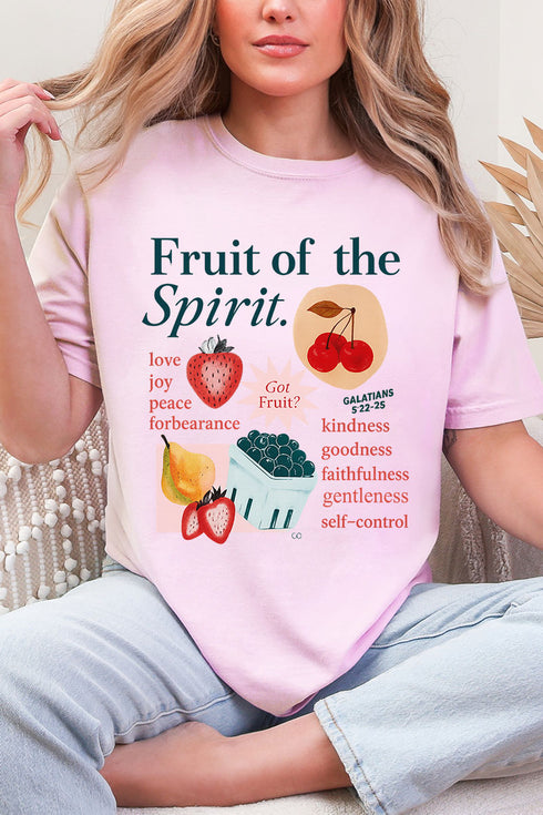 Got Fruit? Fruit Of The Spirit Comfort Colors Adult Ring-Spun Cotton Tee