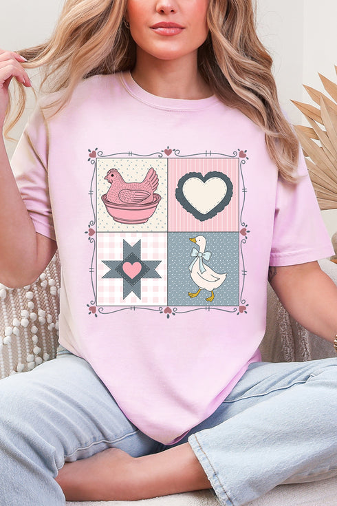 Heartfelt Goose Comfort Colors Adult Ring-Spun Cotton Tee