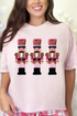 Faux Yarn Holiday Guard Nutcracker Comfort Colors Adult Ring-Spun Cotton Tee