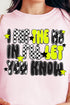 I Put The No In I'll Let You Know Comfort Colors Adult Ring-Spun Cotton Tee