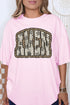 Leopard Star Amen Comfort Colors Adult Ring-Spun Cotton Tee