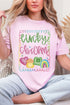 Lucky And Cute Comfort Colors Adult Ring-Spun Cotton Tee