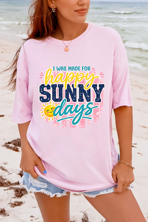 Made For Sunny Days Comfort Colors Adult Ring-Spun Cotton Tee