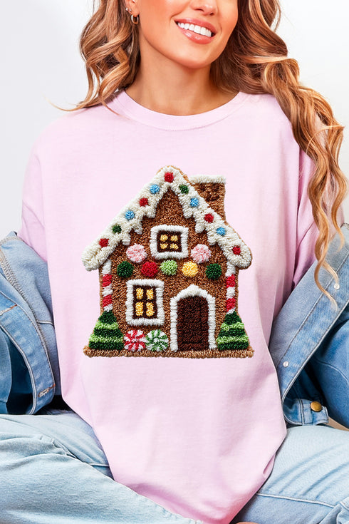 Faux Yarn Merry Manor Comfort Colors Adult Ring-Spun Cotton Tee