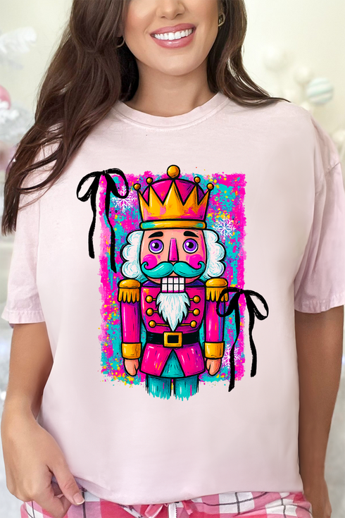 Neon Nutcracker Comfort Colors Adult Ring-Spun Cotton Tee