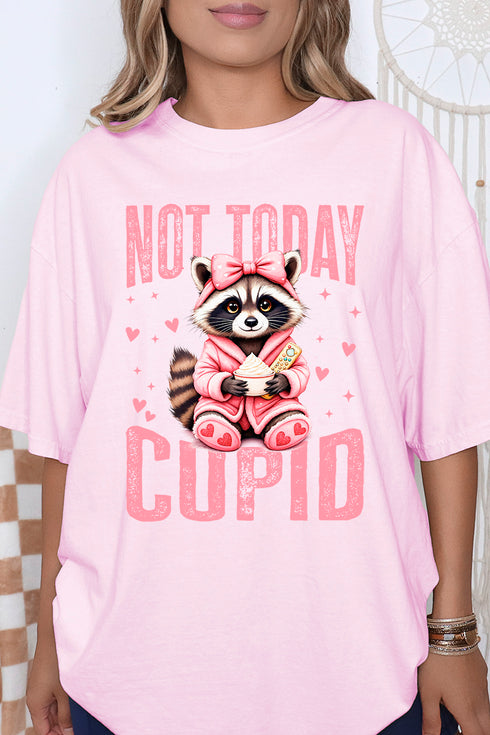 Not Today Cupid Comfort Colors Adult Ring-Spun Cotton Tee