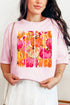 Preppy Pumpkin Brushstroke Comfort Colors Adult Ring-Spun Cotton Tee