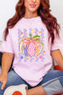 Pretty Patchwork Pumpkin Comfort Colors Adult Ring-Spun Cotton Tee