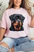 Faux Yarn Rottweiler Comfort Colors Adult Ring-Spun Cotton Tee