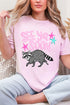 See You Soon Raccoon Full Front & Back Design Comfort Colors Adult Ring-Spun Cotton Tee
