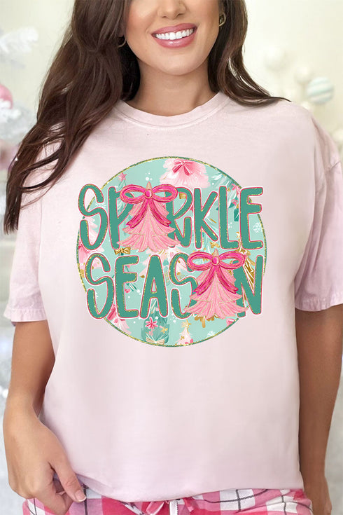 Sparkle Season Comfort Colors Adult Ring-Spun Cotton Tee