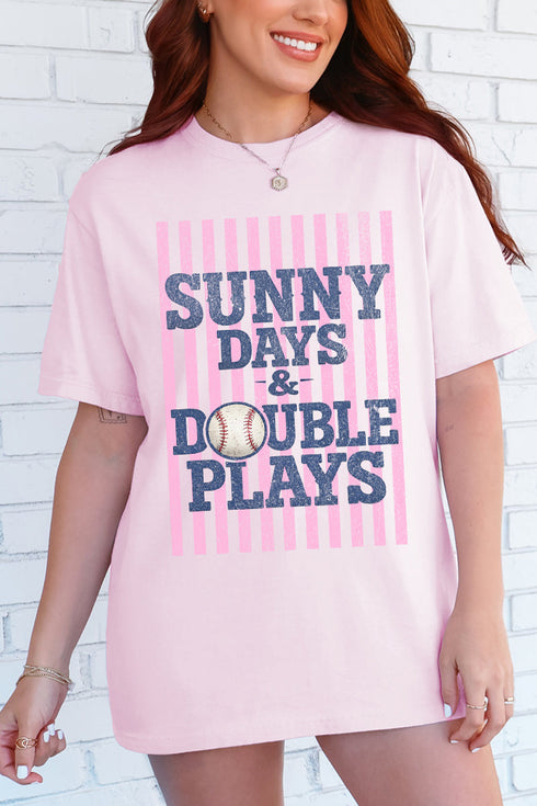 Sunny Days & Double Plays Comfort Colors Adult Ring-Spun Cotton Tee